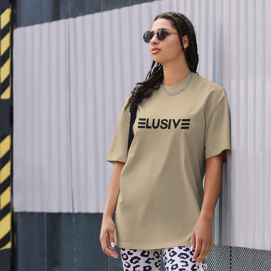 Oversized Elusive Stitched Faded T-shirt